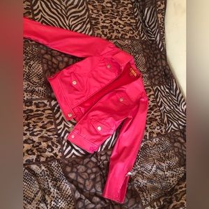 Apple Bottoms Girls Fitted Jacket (Pink)
